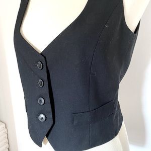 ZARA Tailored Waistcoat Vest with V-Neckline